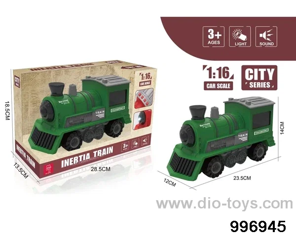 1:16 friction train with light/sound