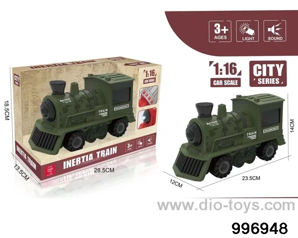 1:16 friction train with light/sound