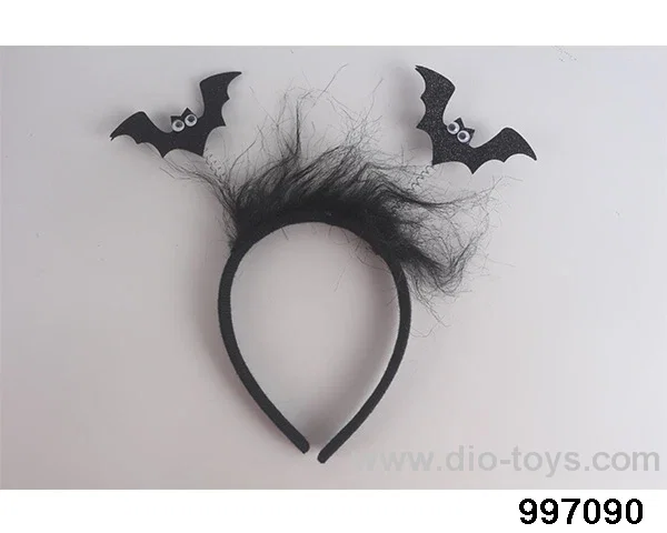 Halloween bat head buckle in opp bag