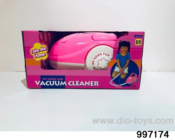 Electric vacuum cleaner in display box