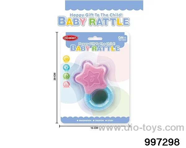 Baby five-pointed star bell in blister
