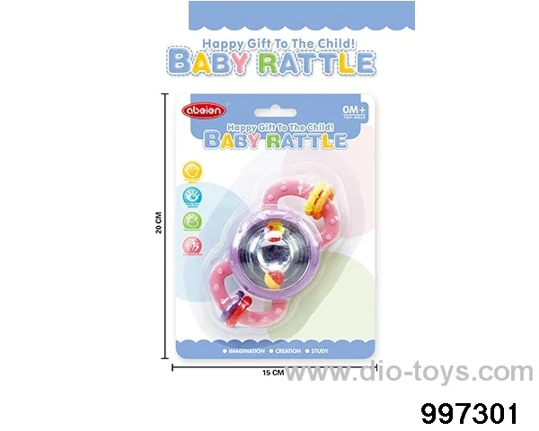 Baby ball ring in blister