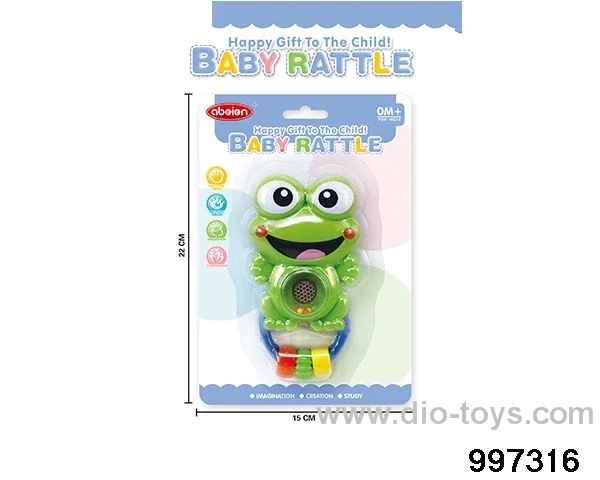 Baby music frog in blister