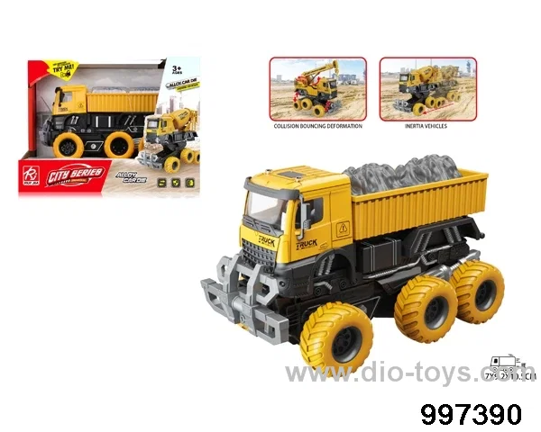 1:32 friction alloy transformer car