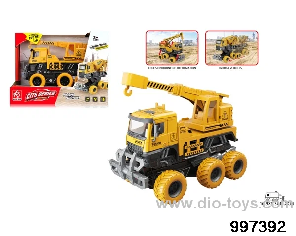 1:32 friction alloy transformer car