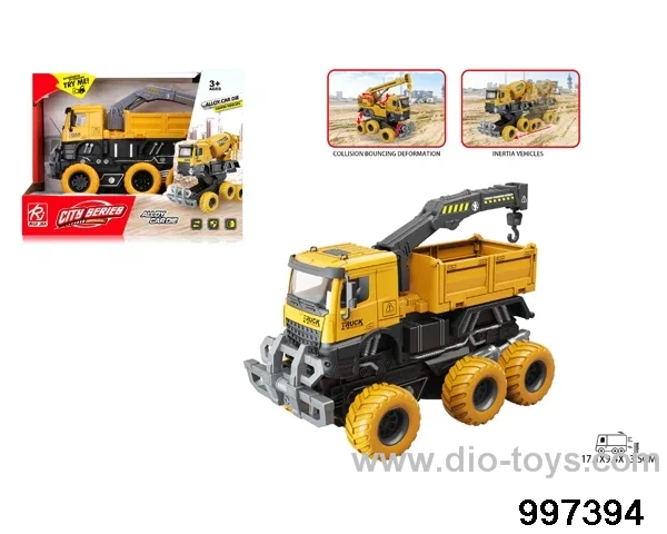 1:32 friction alloy transformer car