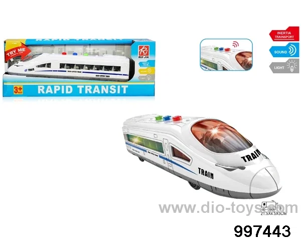 1:32 friction car with light/sound