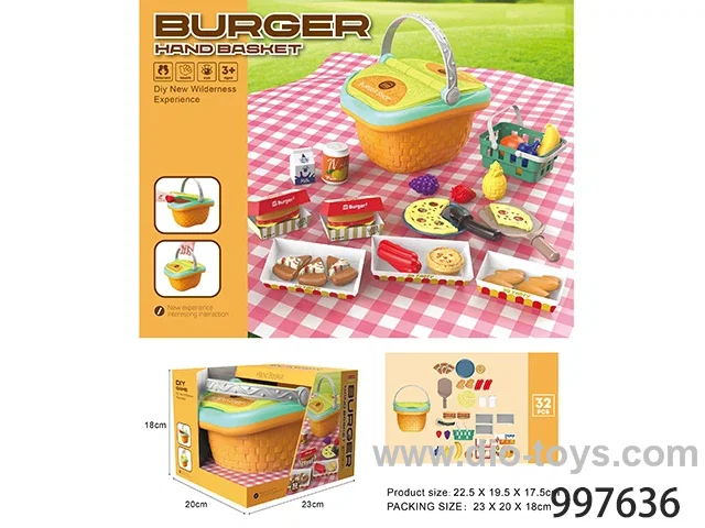 pizza picnic basket in window box