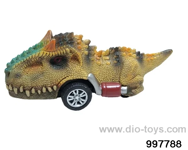 Dinosaur return sports car - hornnose dragon in opp bag