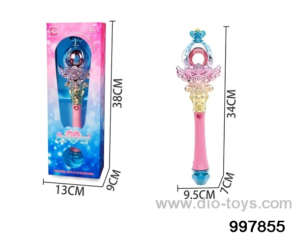 magic wand with light/music