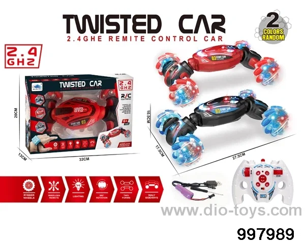 2.4G rc stunt car/include battery
