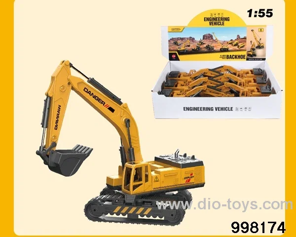 6pcs free wheel alloy car