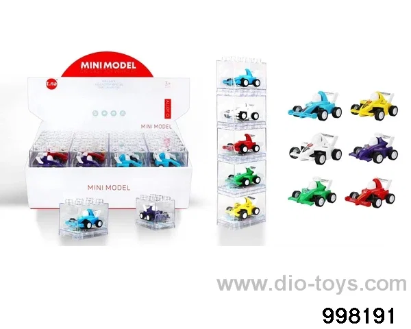 32pcs pull back alloy car/6 asstd