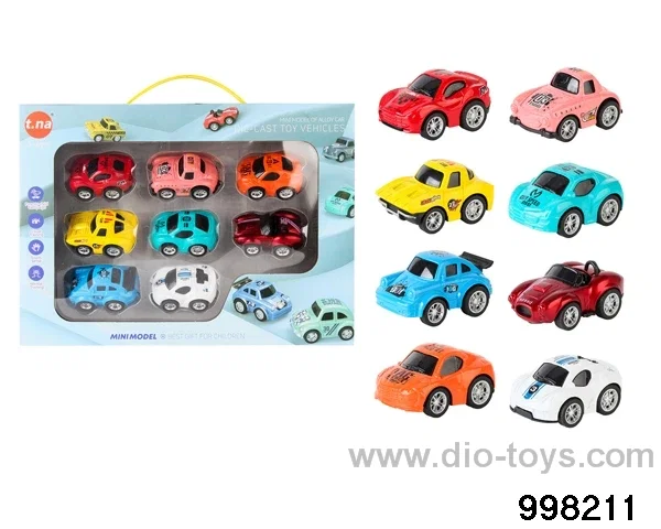 pull back alloy car