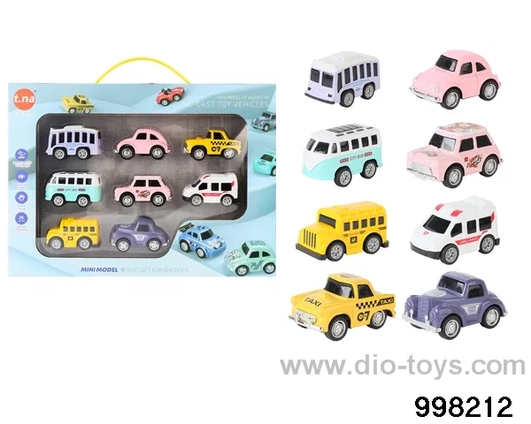 pull back alloy car
