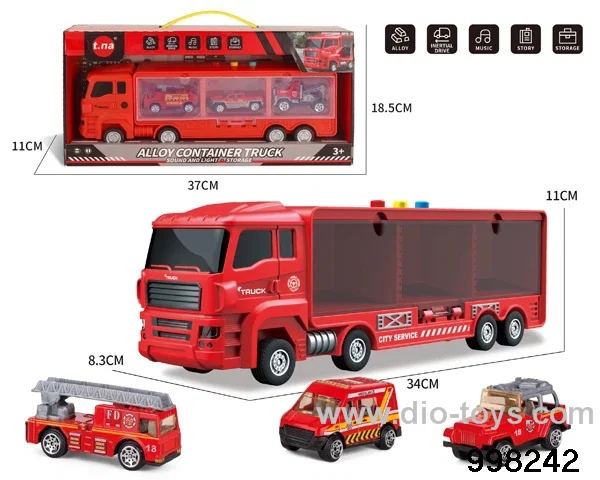 free wheel truck with 3pcs free wheel alloy car