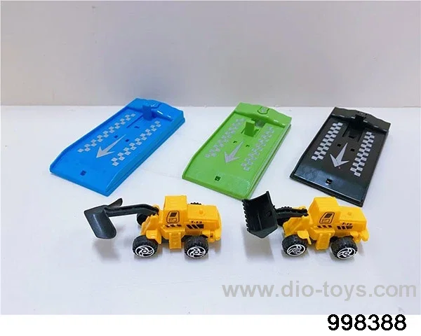 Ejection engineering vehicle in opp bag