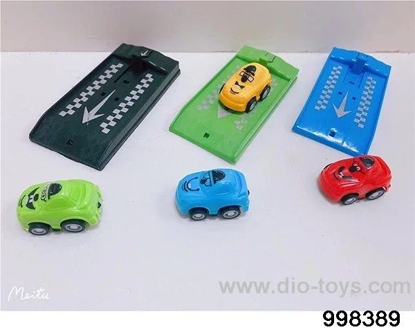 Ejection cartoon car in opp bag