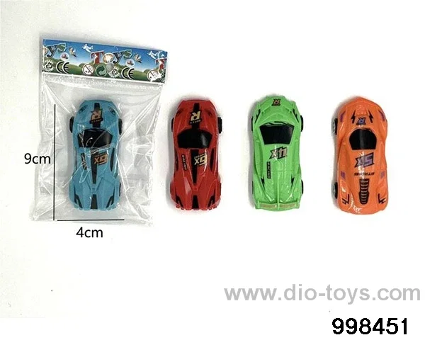 Huili simulation sports car 3 mixed in opp bag