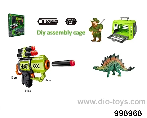 Hunting the Yase Stegosaurus in Gunfight in window box