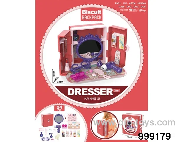 24pcs dresser backpack