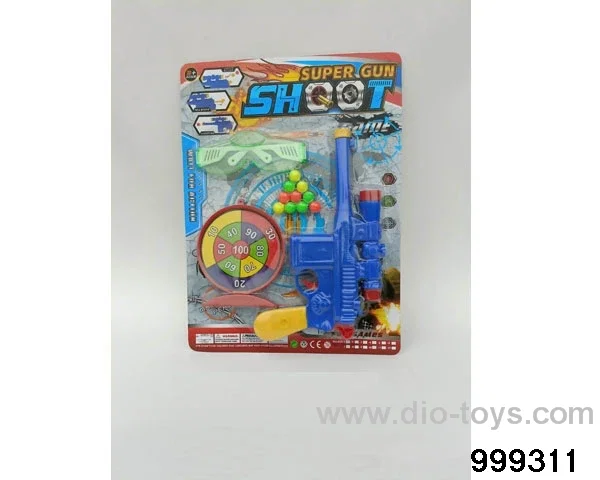 Ping-pong gun set