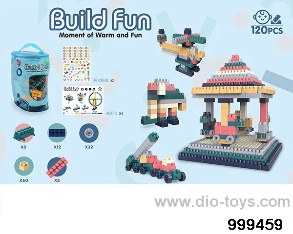 120pcs building block
