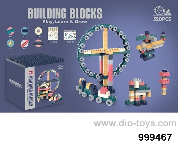 520pcs building block