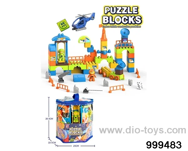 66pcs building block