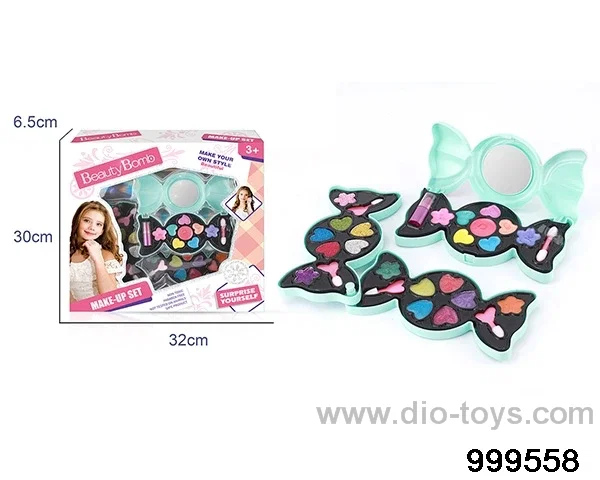 Children's makeup in window box