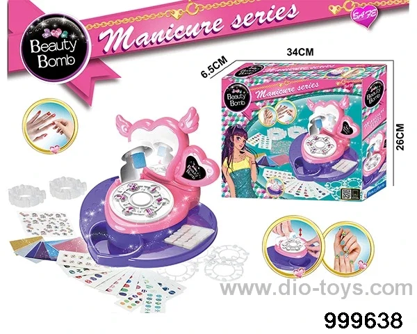 Nail worktable in color box