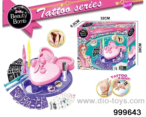 Tattoo workbench in color box