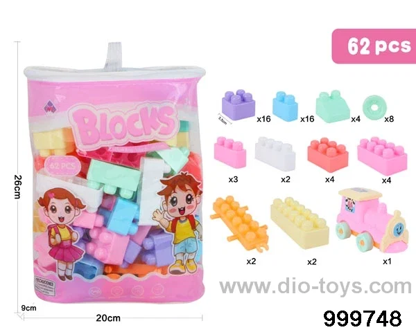 62pcs building block