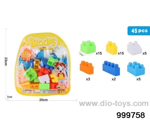 45pcs building block