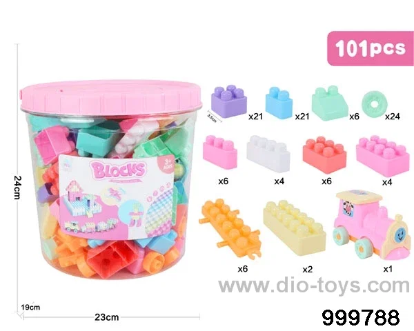 101pcs building block