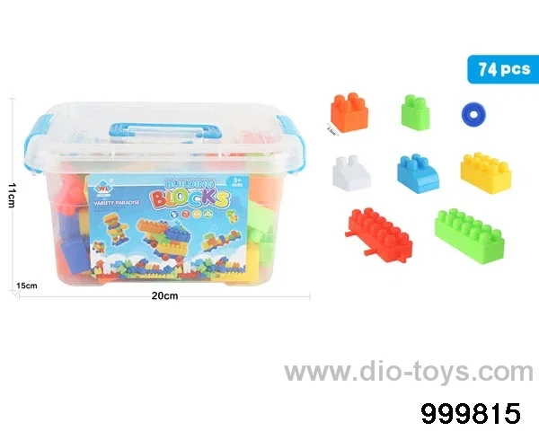 74pcs building block
