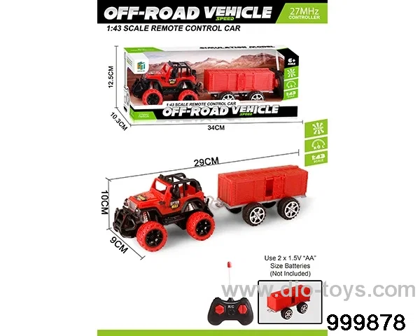 1:43 RC car (without power) in window box