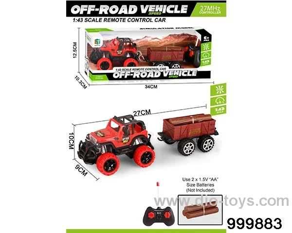 1:43 RC car (without power) in window box