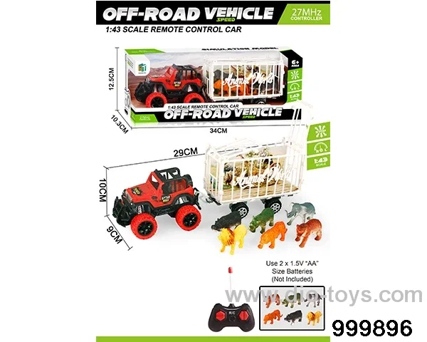 RC car in window box