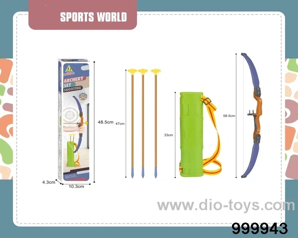 Children's bow and arrow set