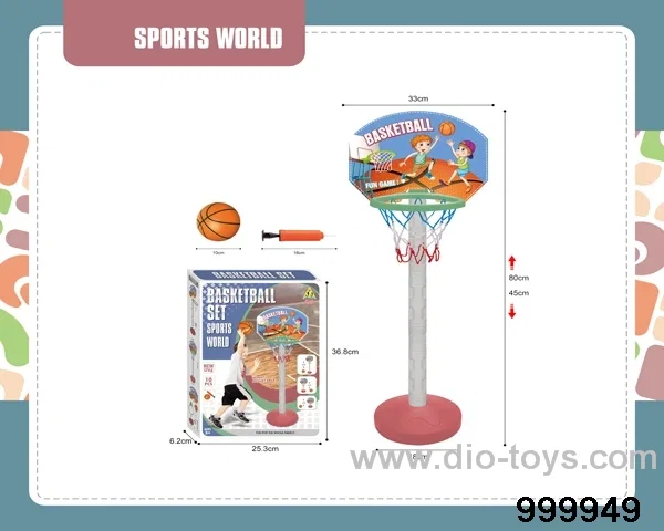 Children's basketball table set
